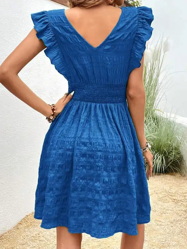 Julia - Robe d'Été Grande Taille Femme Élégante Découvrez notre robe Julia, une création mode grande taille qui capture l'essence de l'été avec une touche d'élégance française. Cette robe élégante grande taille allie style contemporain et confort estival,