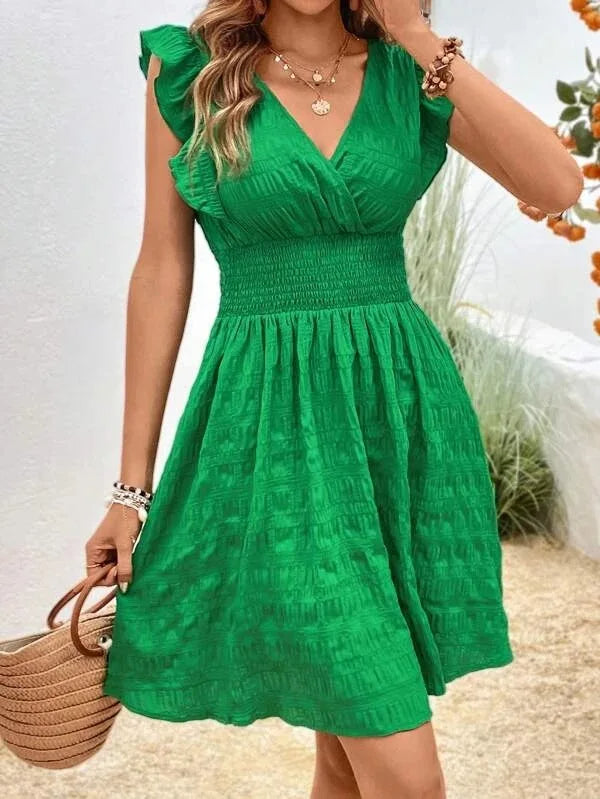 Julia - Robe d'Été Grande Taille Femme Élégante Découvrez notre robe Julia, une création mode grande taille qui capture l'essence de l'été avec une touche d'élégance française. Cette robe élégante grande taille allie style contemporain et confort estival,