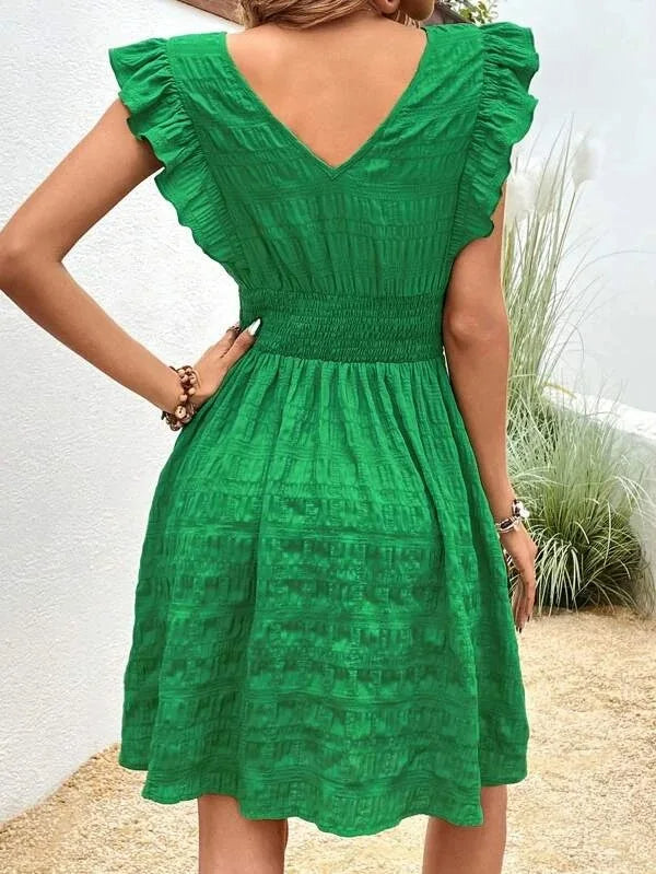 Julia - Robe d'Été Grande Taille Femme Élégante Découvrez notre robe Julia, une création mode grande taille qui capture l'essence de l'été avec une touche d'élégance française. Cette robe élégante grande taille allie style contemporain et confort estival,