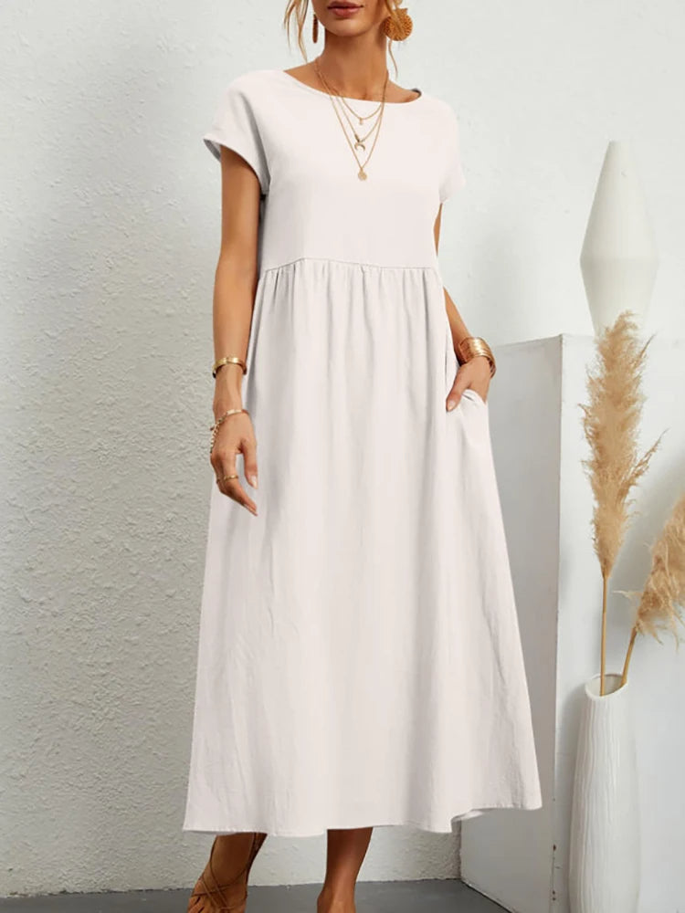 Zara - Robe Confortable Grande Taille Femme Découvrez notre robe Zara, une création mode grande taille qui allie confort absolu et élégance française. Cette robe élégante grande taille offre une aisance incomparable tout en maintenant un style raffiné, pa