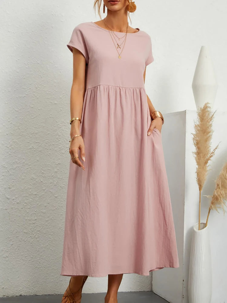Zara - Robe Confortable Grande Taille Femme Découvrez notre robe Zara, une création mode grande taille qui allie confort absolu et élégance française. Cette robe élégante grande taille offre une aisance incomparable tout en maintenant un style raffiné, pa