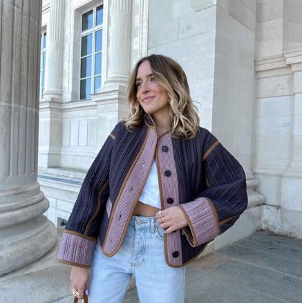 MATILDA - Manteau Patchwork Grande Taille Découvrez notre manteau MATILDA, une création mode grande taille qui allie design patchwork original et élégance française. Ce manteau patchwork grande taille offre un design unique et sophistiqué, idéal pour les