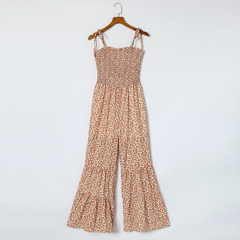 Salopette Fleurie Large Femme Automne