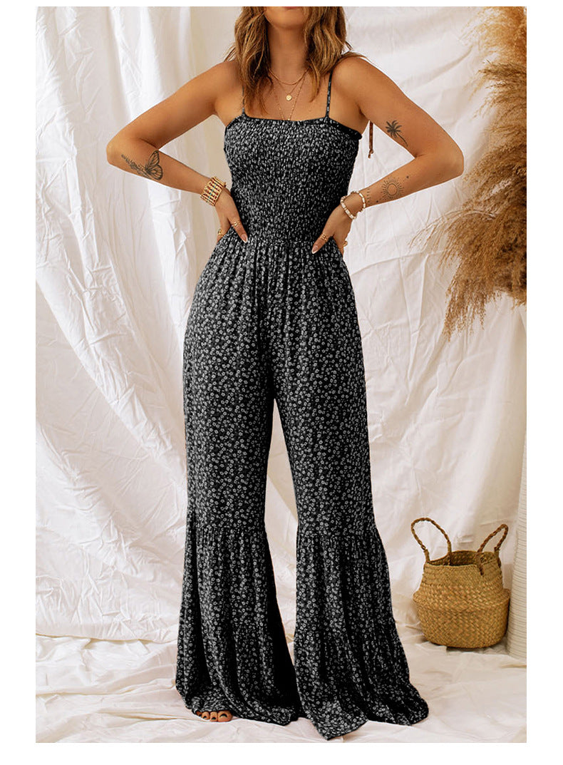 Salopette Fleurie Large Femme Automne
