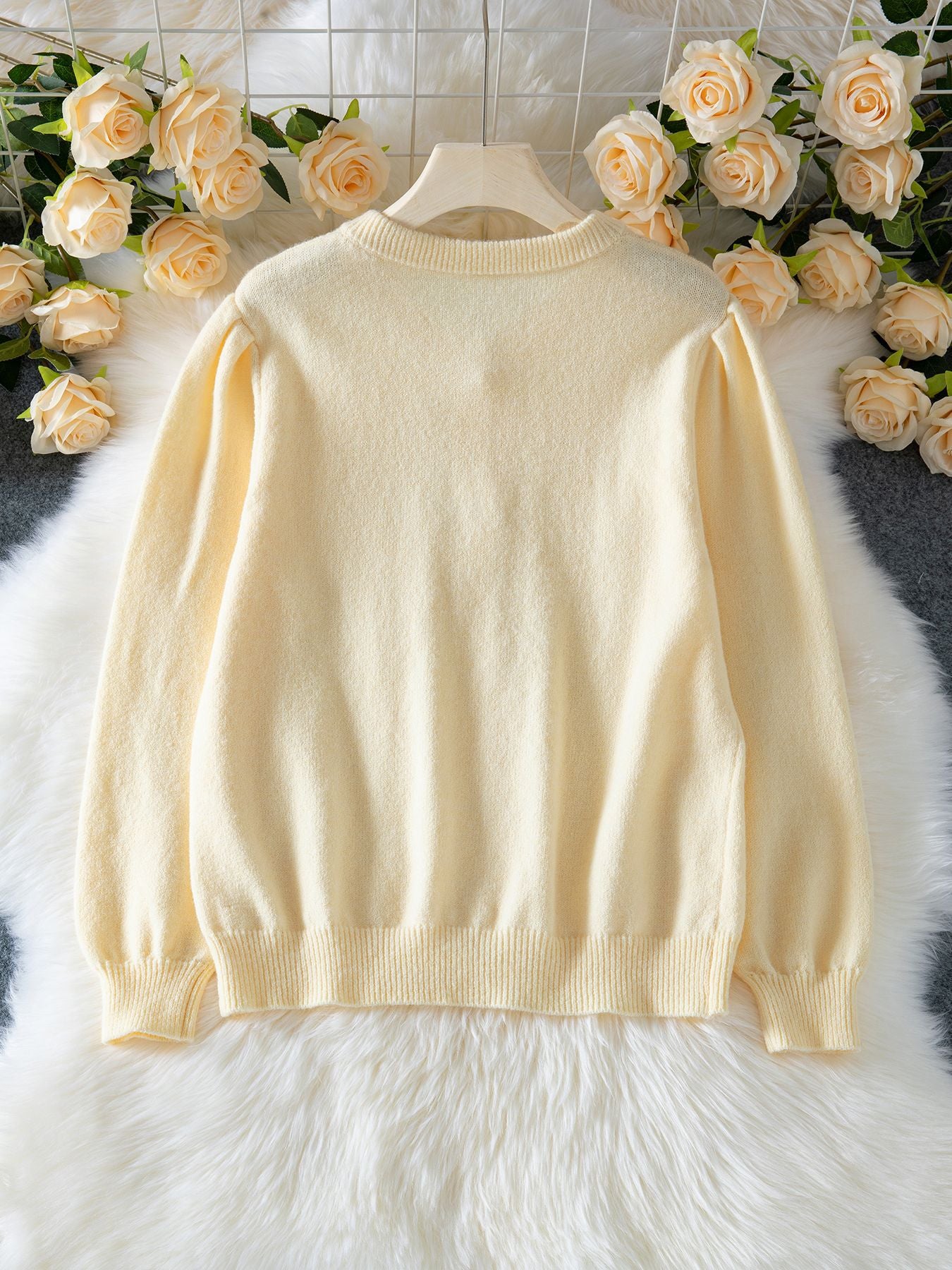 Chloé - Gilet Long Grande Taille Ajouré Tricoté