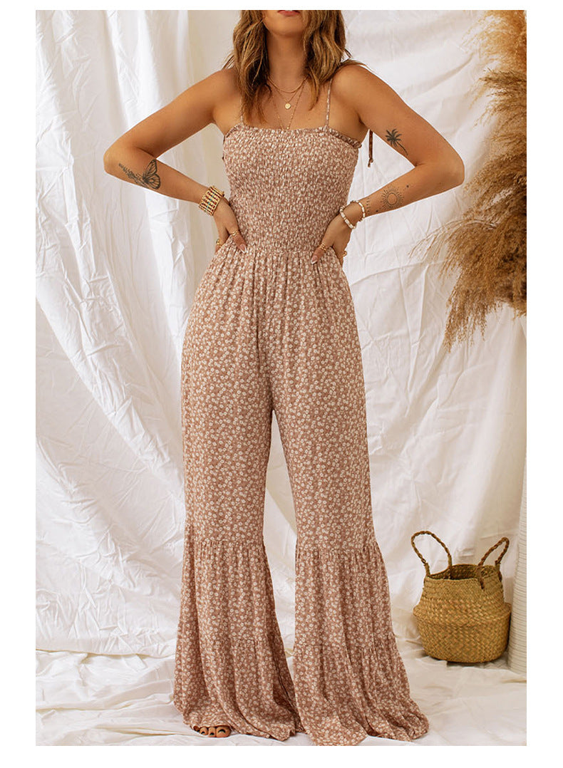 Salopette Fleurie Large Femme Automne