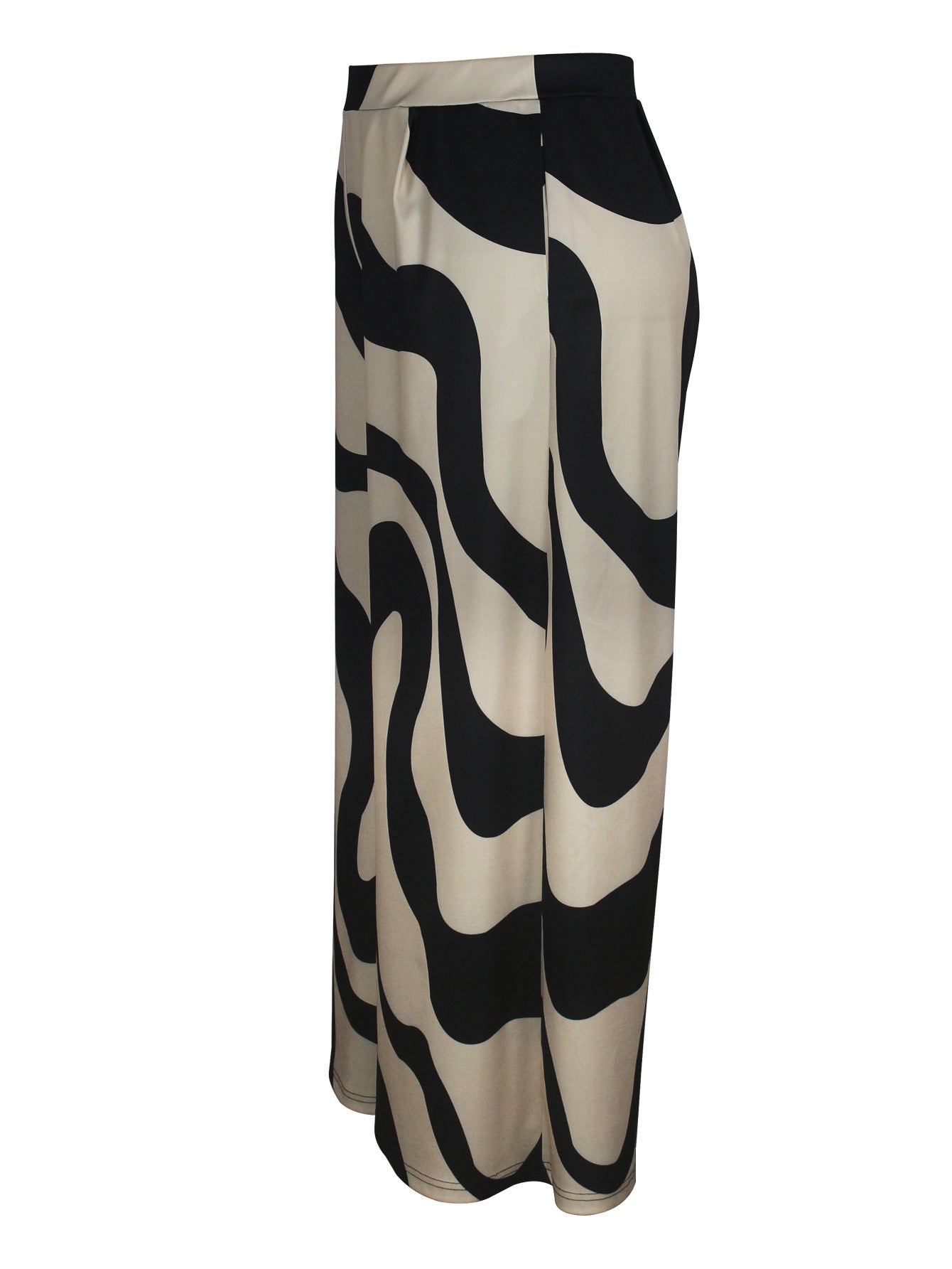 Claire Ensemble Été Découvrez notre Pantalon Droit Rayé Grande Taille 'Céline' - Élégance et Confort au Quotidien 🌟 L'essentiel mode pour femmes aux belles courbes qui ne font aucun compromis sur le style. Caractéristiques Principales: • Coupe droite mod
