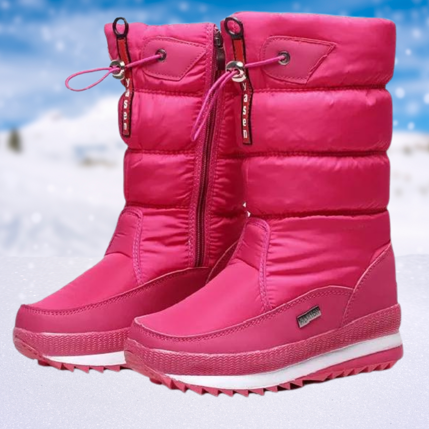 ANN - Bottes d'Hiver Grande Taille Découvrez nos bottes ANN, une création mode grande taille qui marie chaleur hivernale et élégance française. Ces bottes d'hiver grande taille offrent une silhouette raffinée et protectrice, créées pour les femmes qui rec