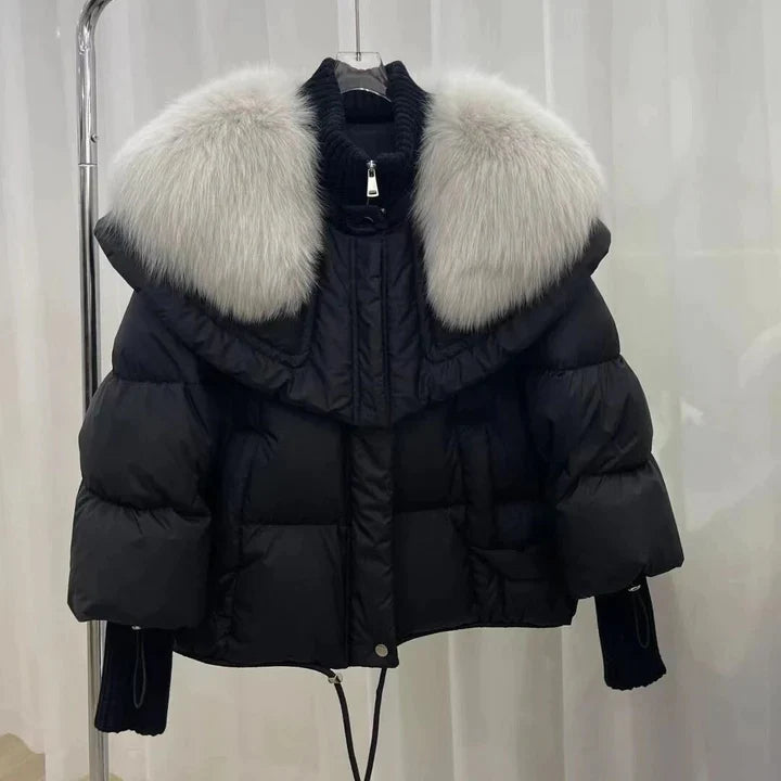 LUCILLE - Veste en Fausse Fourrure Grande Taille Découvrez notre veste LUCILLE, une création mode grande taille qui allie luxe de la fausse fourrure et élégance française. Cette veste élégante grande taille offre un design sophistiqué et chaleureux, idéal