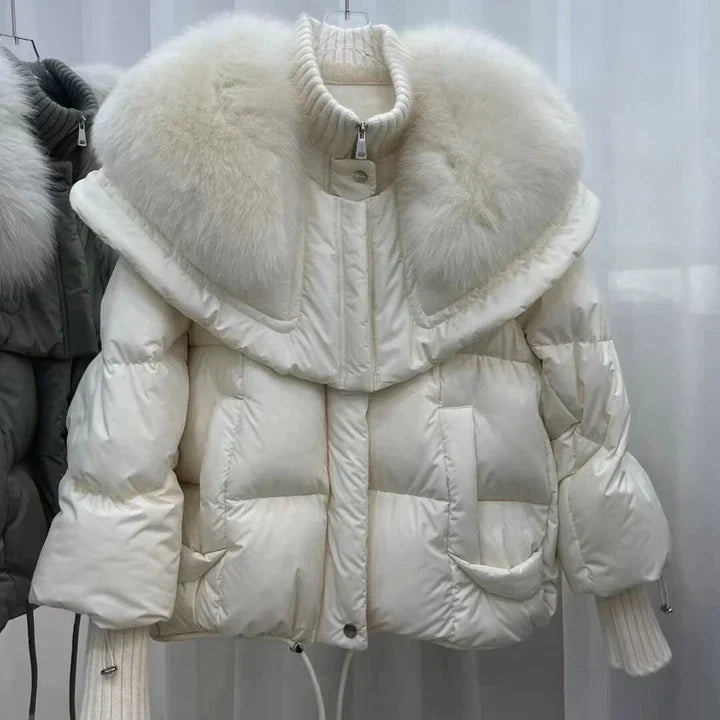 LUCILLE - Veste en Fausse Fourrure Grande Taille Découvrez notre veste LUCILLE, une création mode grande taille qui allie luxe de la fausse fourrure et élégance française. Cette veste élégante grande taille offre un design sophistiqué et chaleureux, idéal