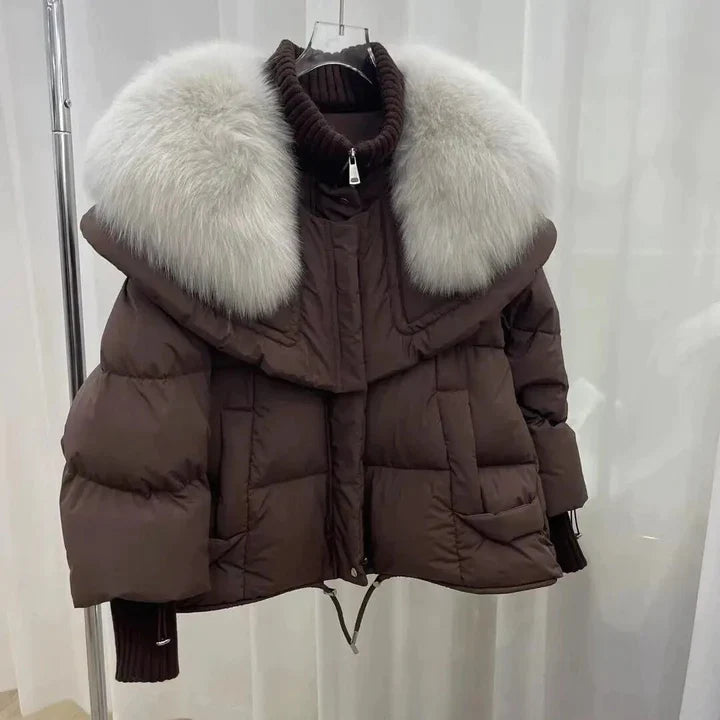 LUCILLE - Veste en Fausse Fourrure Grande Taille Découvrez notre veste LUCILLE, une création mode grande taille qui allie luxe de la fausse fourrure et élégance française. Cette veste élégante grande taille offre un design sophistiqué et chaleureux, idéal