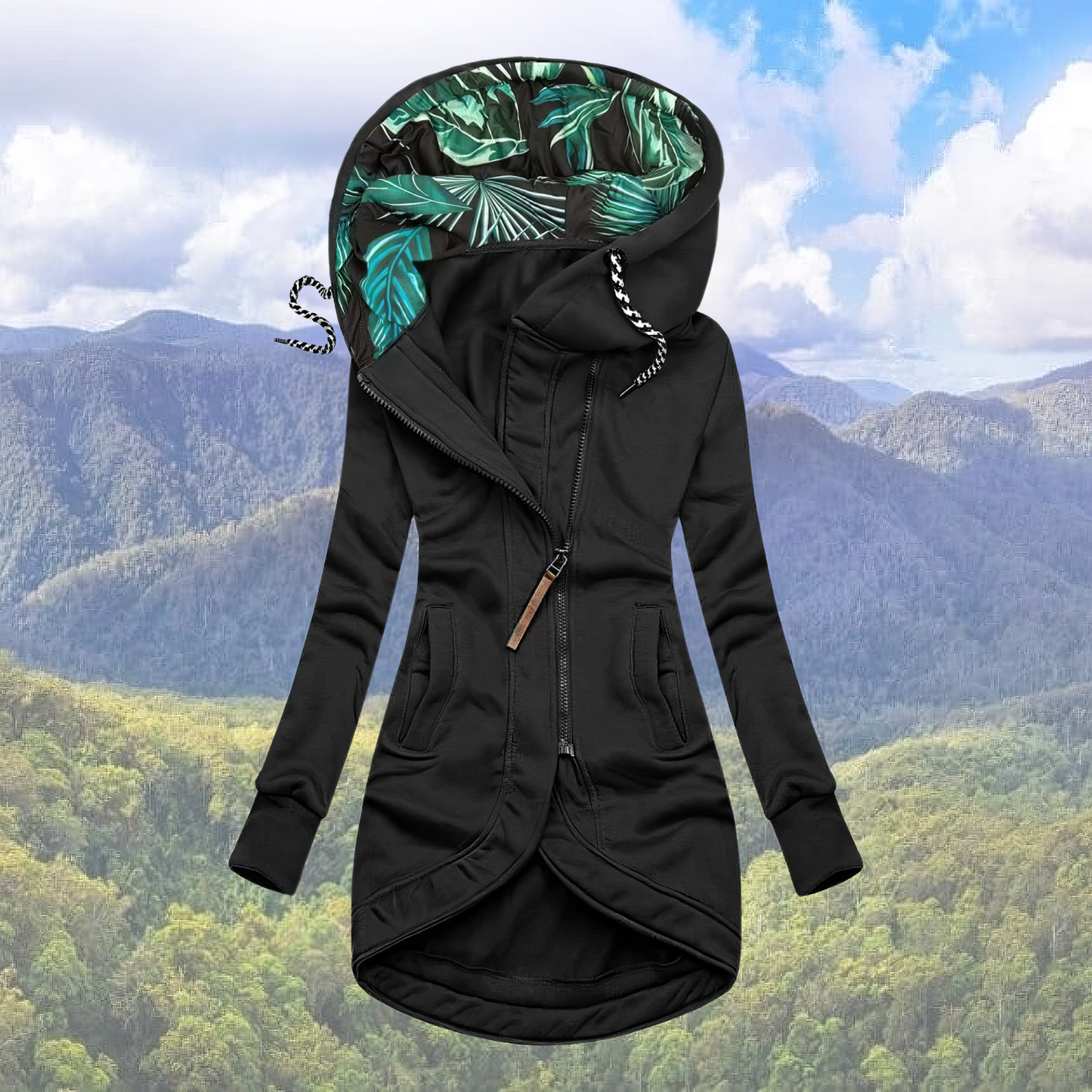 LAYLA - Manteau d'Hiver Grande Taille Découvrez notre manteau LAYLA, une création mode grande taille qui allie chaleur hivernale et élégance française. Ce manteau d'hiver grande taille offre un design confortable et tendance, idéal pour les femmes qui sou