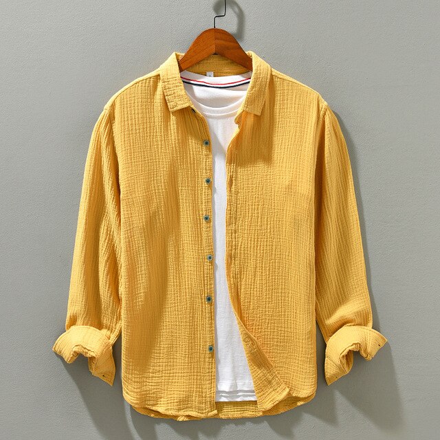 ARTURO - Chemise en Coton Homme Découvrez notre chemise ARTURO pour homme, une création qui marie confort du coton et élégance française. Cette chemise en coton offre une silhouette raffinée et intemporelle, créée pour les hommes qui recherchent une pièce