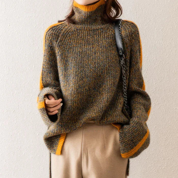 FLORA - Pull Élégant Grande Taille Découvrez notre pull FLORA, une création mode grande taille qui incarne l'essence de l'élégance française. Ce pull grande taille offre une silhouette raffinée et intemporelle, créé pour les femmes qui recherchent l'allia
