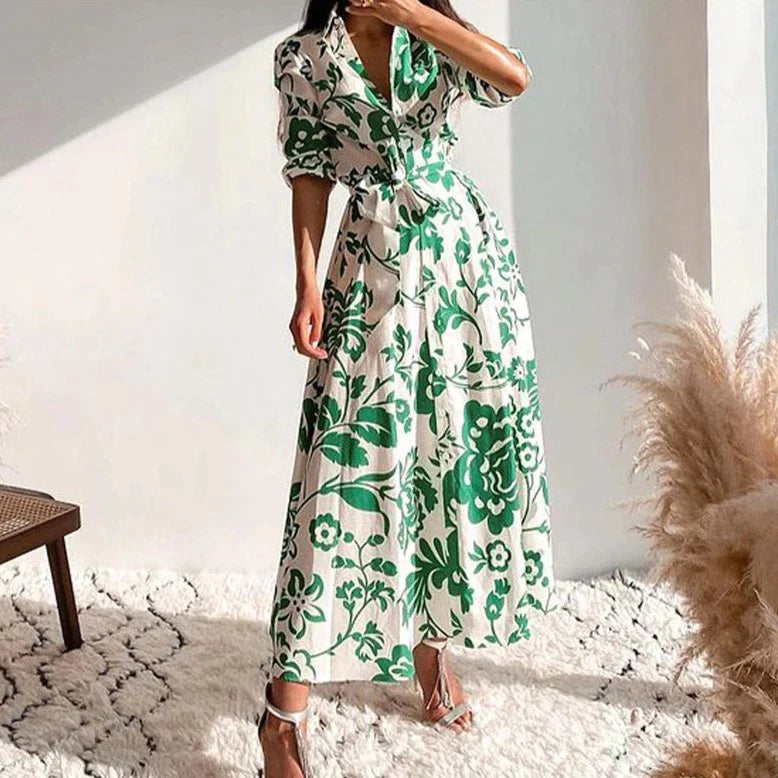 Stella - Robe d'Été Grande Taille Femme Élégante Découvrez notre robe Stella, une création mode grande taille qui allie fraîcheur estivale et élégance française. Cette robe élégante grande taille offre un style contemporain parfait pour les beaux jours, i