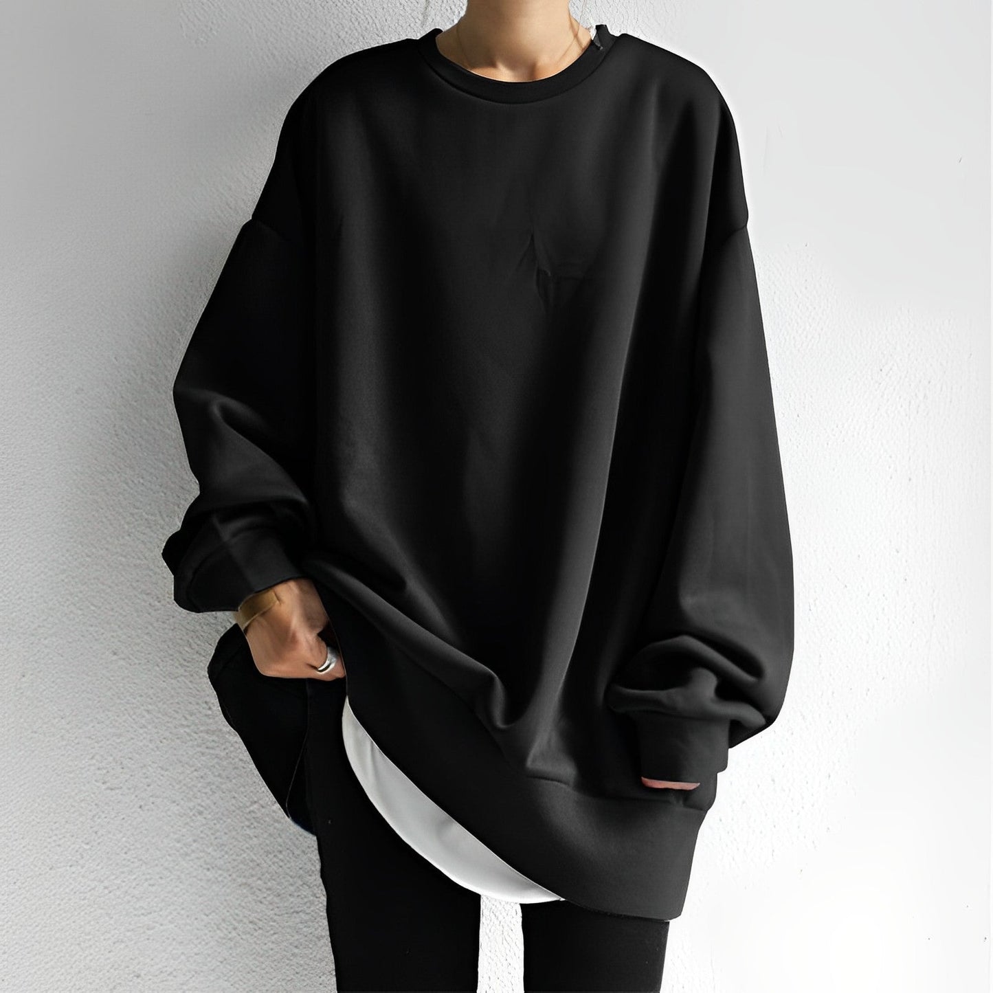 Elle&Vire® - pull de créateur grande taille Ces pulls surdimensionnés de la collection Elle&Vire® sont doux et confortables, sans pour autant renoncer au style. Associez-les à de multiples tenues et accessoires pour leur donner forme. Tissu à bonne affini