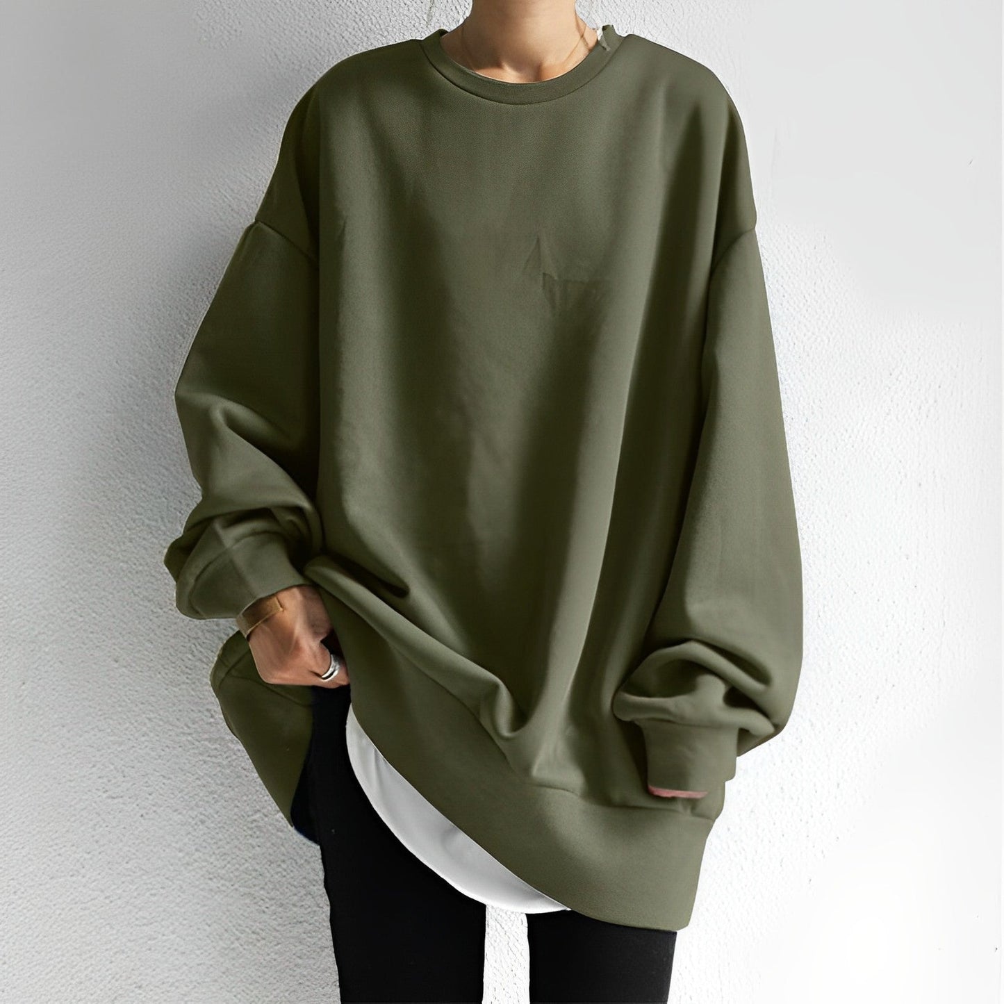 Elle&Vire® - pull de créateur grande taille Ces pulls surdimensionnés de la collection Elle&Vire® sont doux et confortables, sans pour autant renoncer au style. Associez-les à de multiples tenues et accessoires pour leur donner forme. Tissu à bonne affini