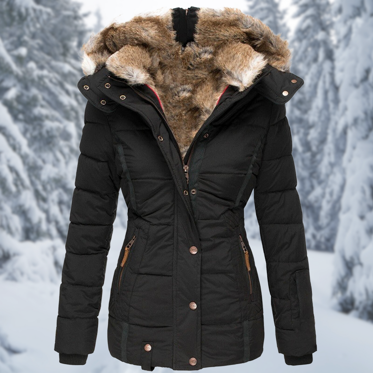 CANDACE - Veste d'Hiver Grande Taille Découvrez notre veste CANDACE, une création mode grande taille qui allie style hivernal et élégance française. Cette veste d'hiver grande taille offre un design moderne et sophistiqué, idéale pour les femmes qui souha
