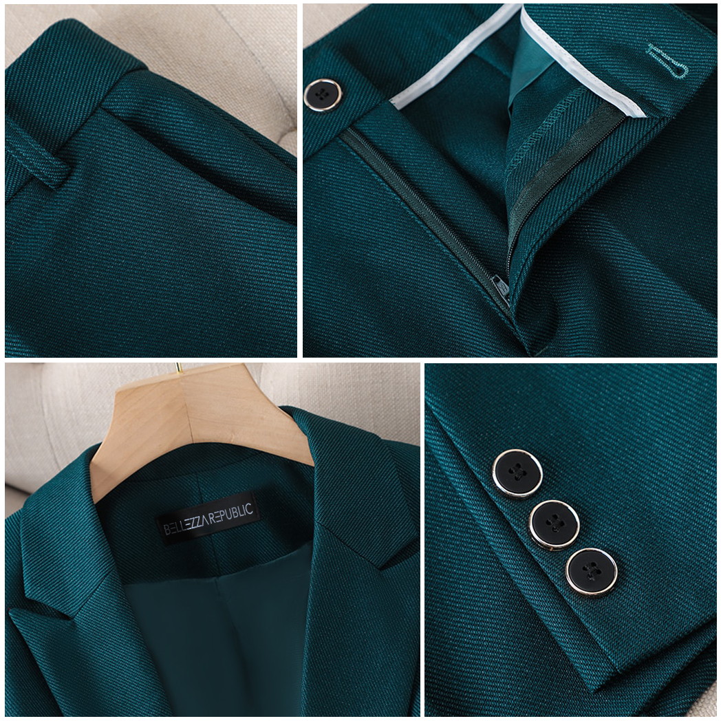AGATHA - Ensemble Blazer Élégant Grande Taille Découvrez notre ensemble AGATHA, une pièce phare de notre collection mode grande taille qui incarne l'essence même de l'élégance française. Ce blazer grande taille de notre collection signature Agatha® offre