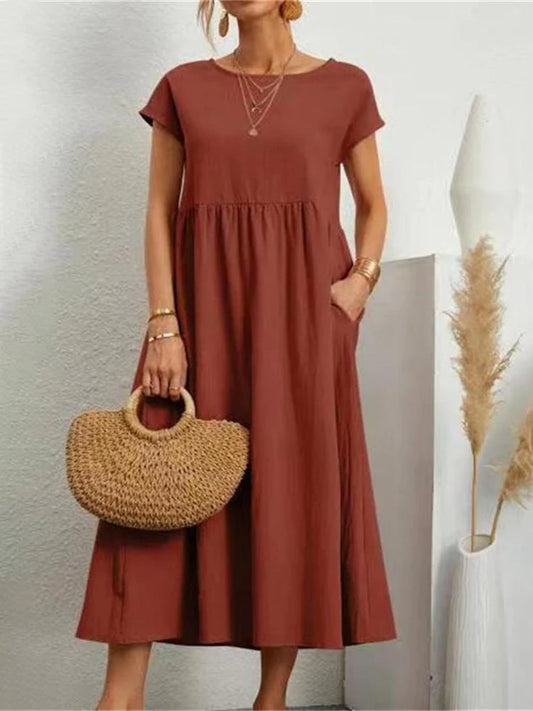 Zara - Robe Confortable Grande Taille Femme Découvrez notre robe Zara, une création mode grande taille qui allie confort absolu et élégance française. Cette robe élégante grande taille offre une aisance incomparable tout en maintenant un style raffiné, pa