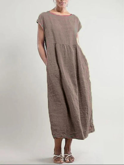 Zara - Robe Confortable Grande Taille Femme Découvrez notre robe Zara, une création mode grande taille qui allie confort absolu et élégance française. Cette robe élégante grande taille offre une aisance incomparable tout en maintenant un style raffiné, pa