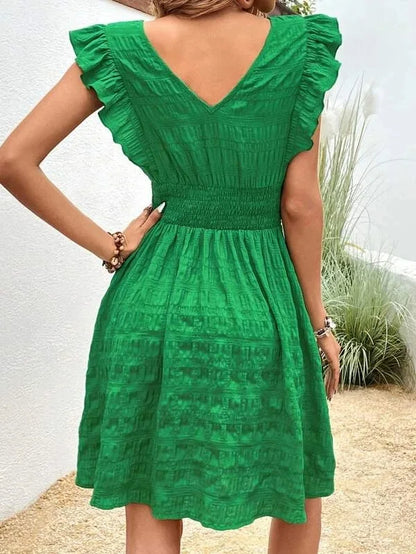 Julia - Robe d'Été Grande Taille Femme Élégante Découvrez notre robe Julia, une création mode grande taille qui capture l'essence de l'été avec une touche d'élégance française. Cette robe élégante grande taille allie style contemporain et confort estival,