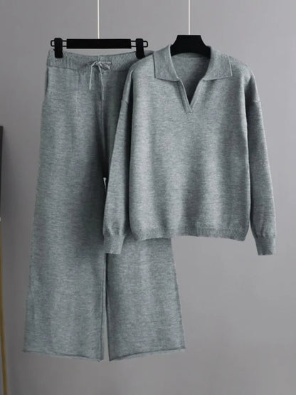CORENE - Ensemble Jogging et Pull Oversize en Cachemire Grande Taille Découvrez notre ensemble CORENE, une création mode grande taille qui réinvente le casual luxe avec l'élégance française. Cet ensemble grande taille en cachemire d'exception comprend un