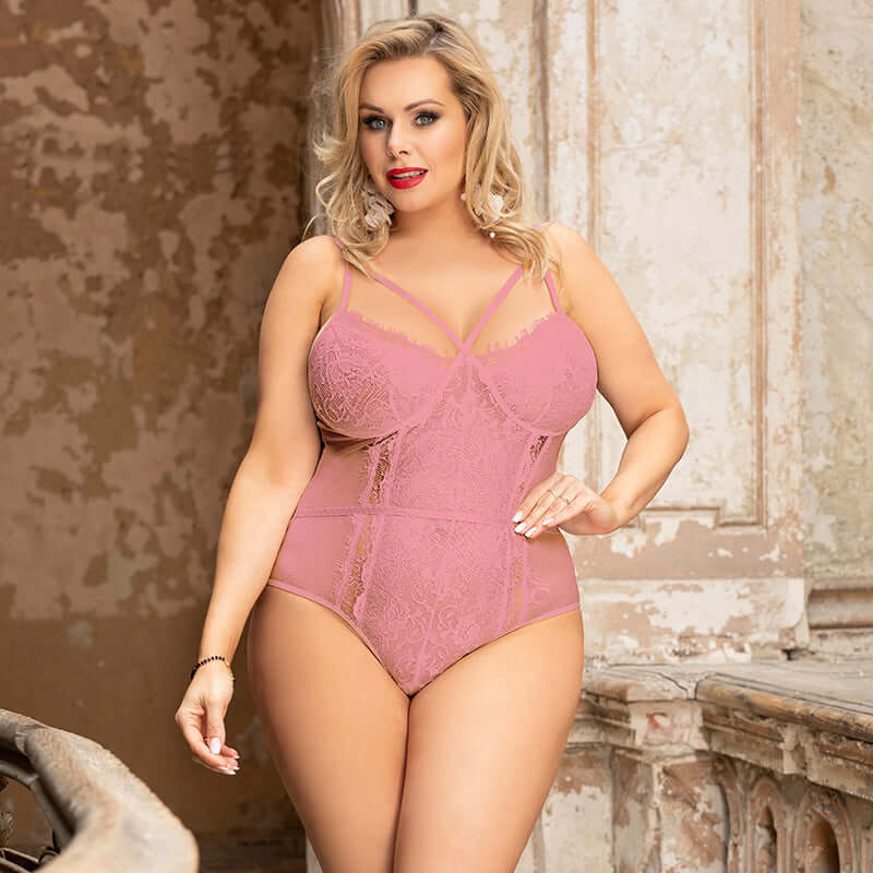 Louise Body en Dentelle - Collection Élégance Louise Body en Dentelle | Du M au 5XL | Florèe Mode