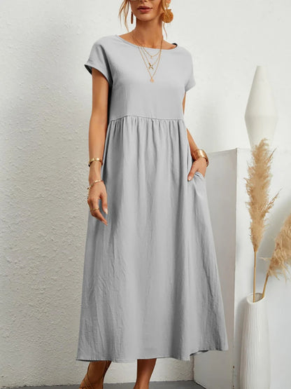 Zara - Robe Confortable Grande Taille Femme Découvrez notre robe Zara, une création mode grande taille qui allie confort absolu et élégance française. Cette robe élégante grande taille offre une aisance incomparable tout en maintenant un style raffiné, pa