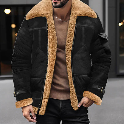 JACK - Veste Sherpa Daily Fashion Homme Découvrez notre veste JACK pour homme, une création qui marie le confort sherpa à l'élégance française. Cette veste daily fashion offre une silhouette décontractée et chaleureuse, créée pour les hommes qui recherche