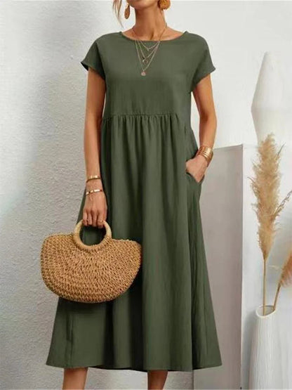 Zara - Robe Confortable Grande Taille Femme Découvrez notre robe Zara, une création mode grande taille qui allie confort absolu et élégance française. Cette robe élégante grande taille offre une aisance incomparable tout en maintenant un style raffiné, pa