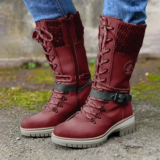 CORINE - Bottes d'Hiver Grande Taille Découvrez nos bottes CORINE, une création mode grande taille qui marie protection hivernale et élégance française. Ces bottes d'hiver grande taille offrent une silhouette raffinée et chaleureuse, créées pour les femme