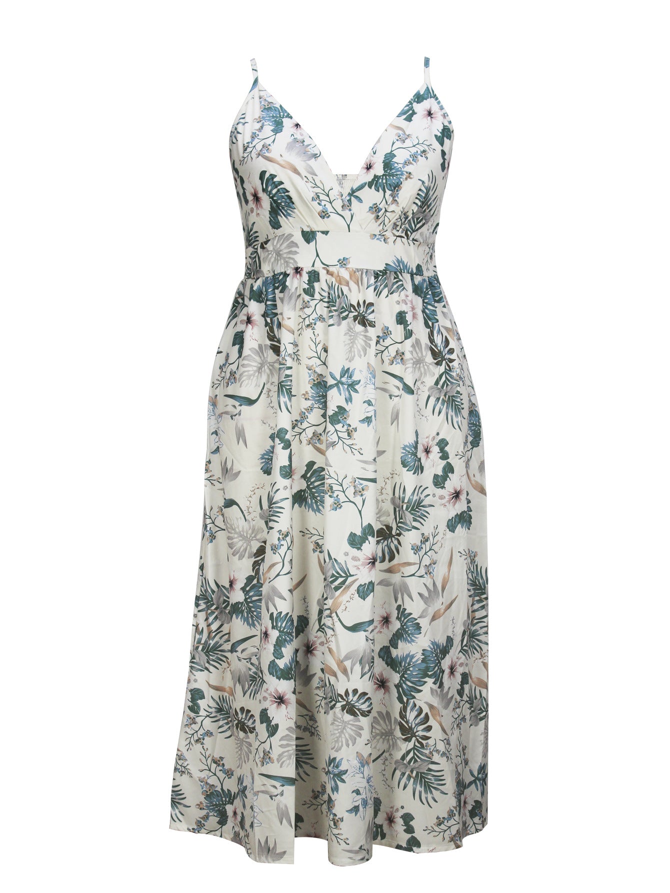 Léonie - Ensemble Deux Pièces Décontracté Sublimez votre silhouette avec cette robe longue d'été élégante et rafraîchissante. Un design floral qui allie féminité et confort pour toutes les morphologies. ✨ Caractéristiques Principales: • Imprimé fleuri tro