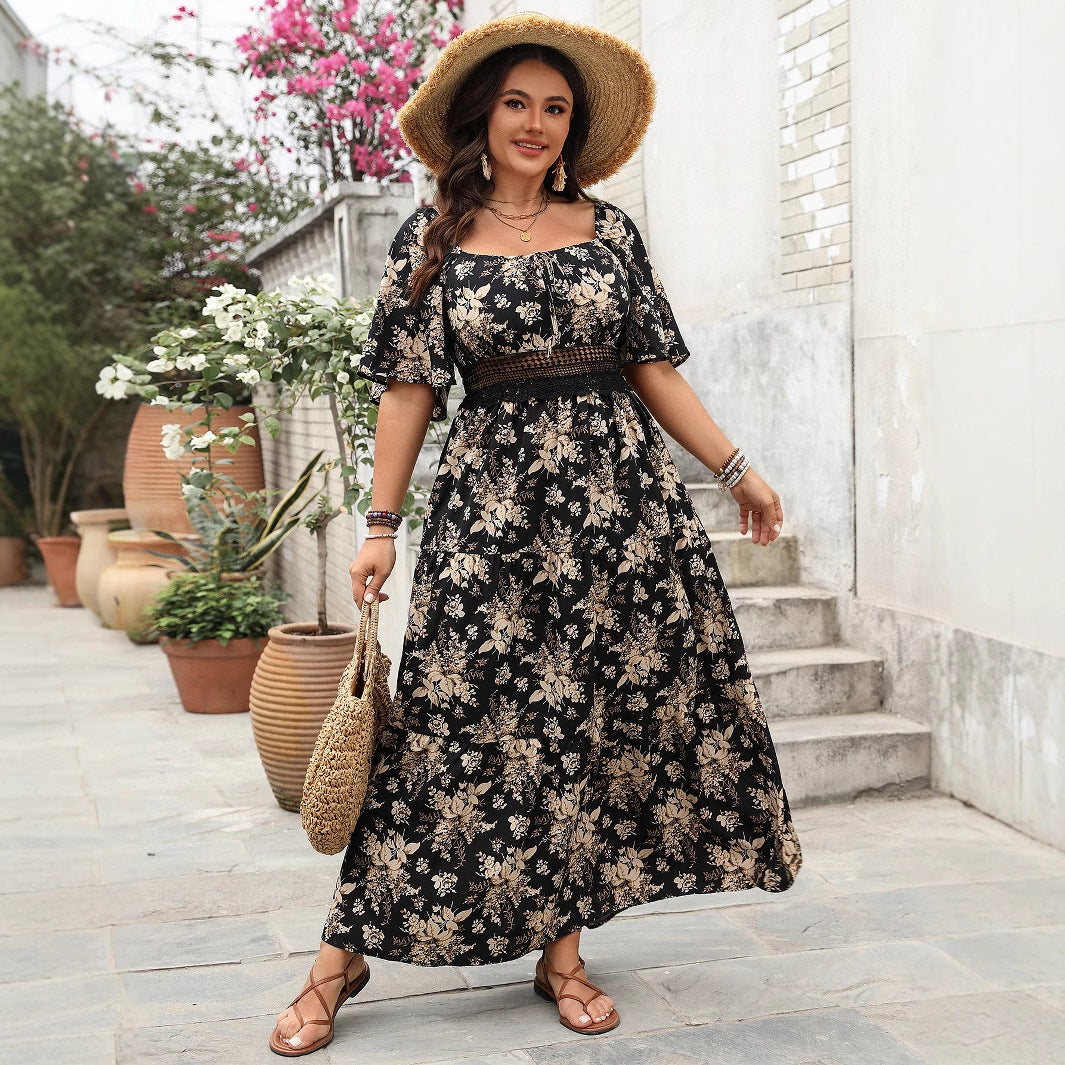 Robe Élégante Bureau - Grande Taille Coupe Flatteuse ✨ ÉLÉGANCE AU QUOTIDIEN Cette robe sophistiquée allie style professionnel et confort optimal. Parfaite pour le bureau comme pour les occasions spéciales. CARACTÉRISTIQUES:• Coupe flatteuse spécialement