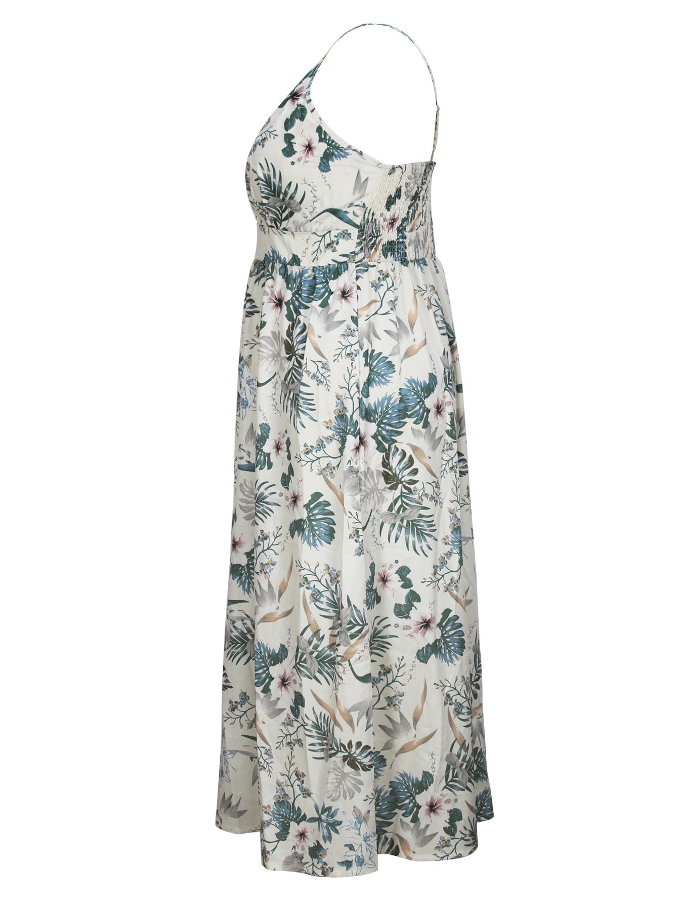 Léonie - Ensemble Deux Pièces Décontracté Sublimez votre silhouette avec cette robe longue d'été élégante et rafraîchissante. Un design floral qui allie féminité et confort pour toutes les morphologies. ✨ Caractéristiques Principales: • Imprimé fleuri tro