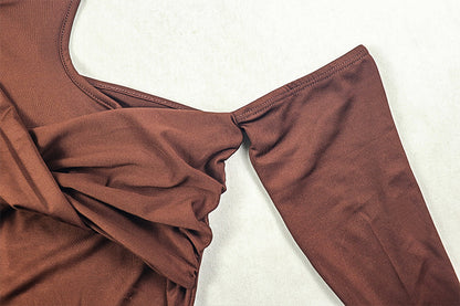 Céleste - Robe Asymétrique Grande Taille Une Épaule