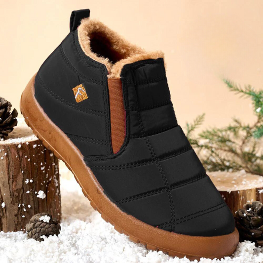 ERICH - Bottines Légères et Anti-Neige Homme Découvrez nos bottines ERICH pour homme, une création qui marie protection hivernale et élégance française. Ces bottines offrent une silhouette raffinée et fonctionnelle, créées pour les hommes qui recherchent