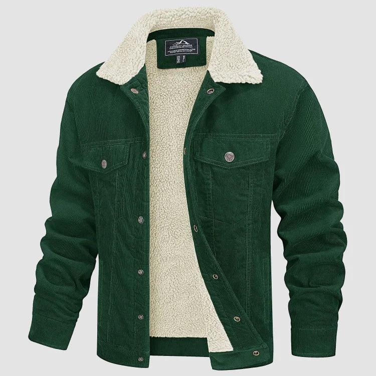 VIBE - Veste en Velours Côtelé Homme Découvrez notre veste VIBE pour homme, une création qui marie la texture noble du velours côtelé à l'élégance française. Cette veste en velours côtelé offre une silhouette raffinée et sophistiquée, créée pour les homme