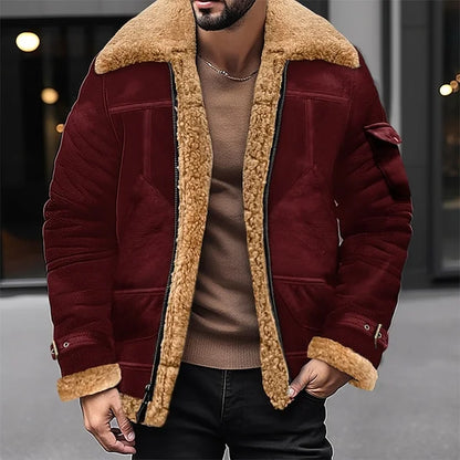 JACK - Veste Sherpa Daily Fashion Homme Découvrez notre veste JACK pour homme, une création qui marie le confort sherpa à l'élégance française. Cette veste daily fashion offre une silhouette décontractée et chaleureuse, créée pour les hommes qui recherche