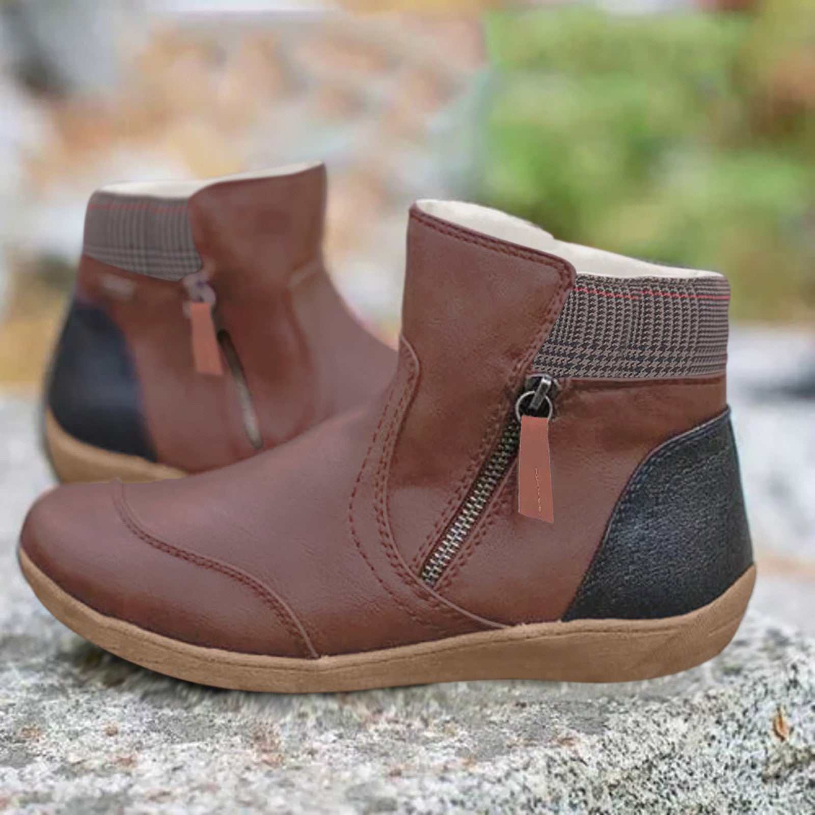 AENOR - Bottes Orthopédiques Imperméables Grande Taille Découvrez nos bottes AENOR, une création mode grande taille qui marie confort orthopédique et élégance française. Ces bottes grande taille offrent une silhouette raffinée et protectrice, créées pour