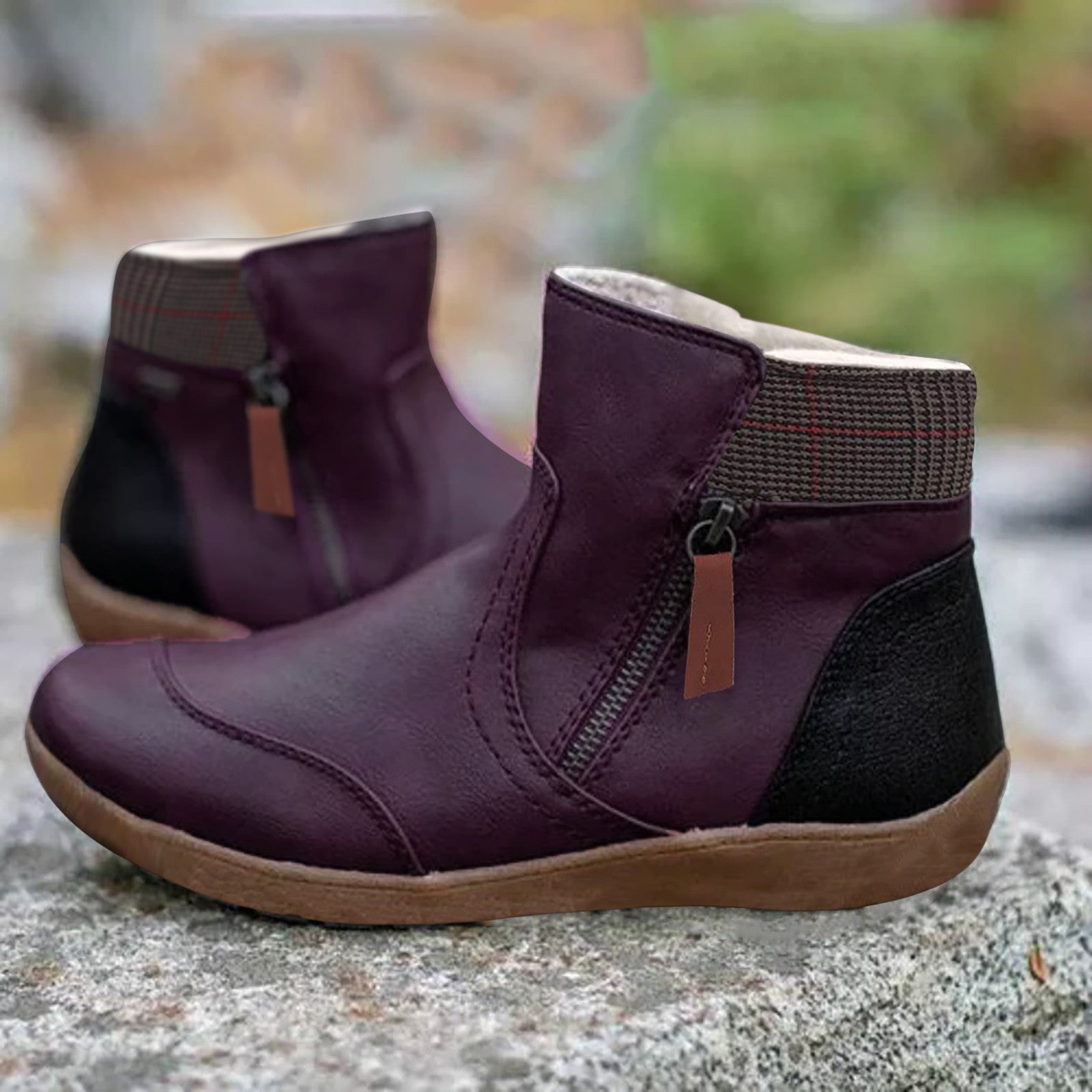 AENOR - Bottes Orthopédiques Imperméables Grande Taille Découvrez nos bottes AENOR, une création mode grande taille qui marie confort orthopédique et élégance française. Ces bottes grande taille offrent une silhouette raffinée et protectrice, créées pour