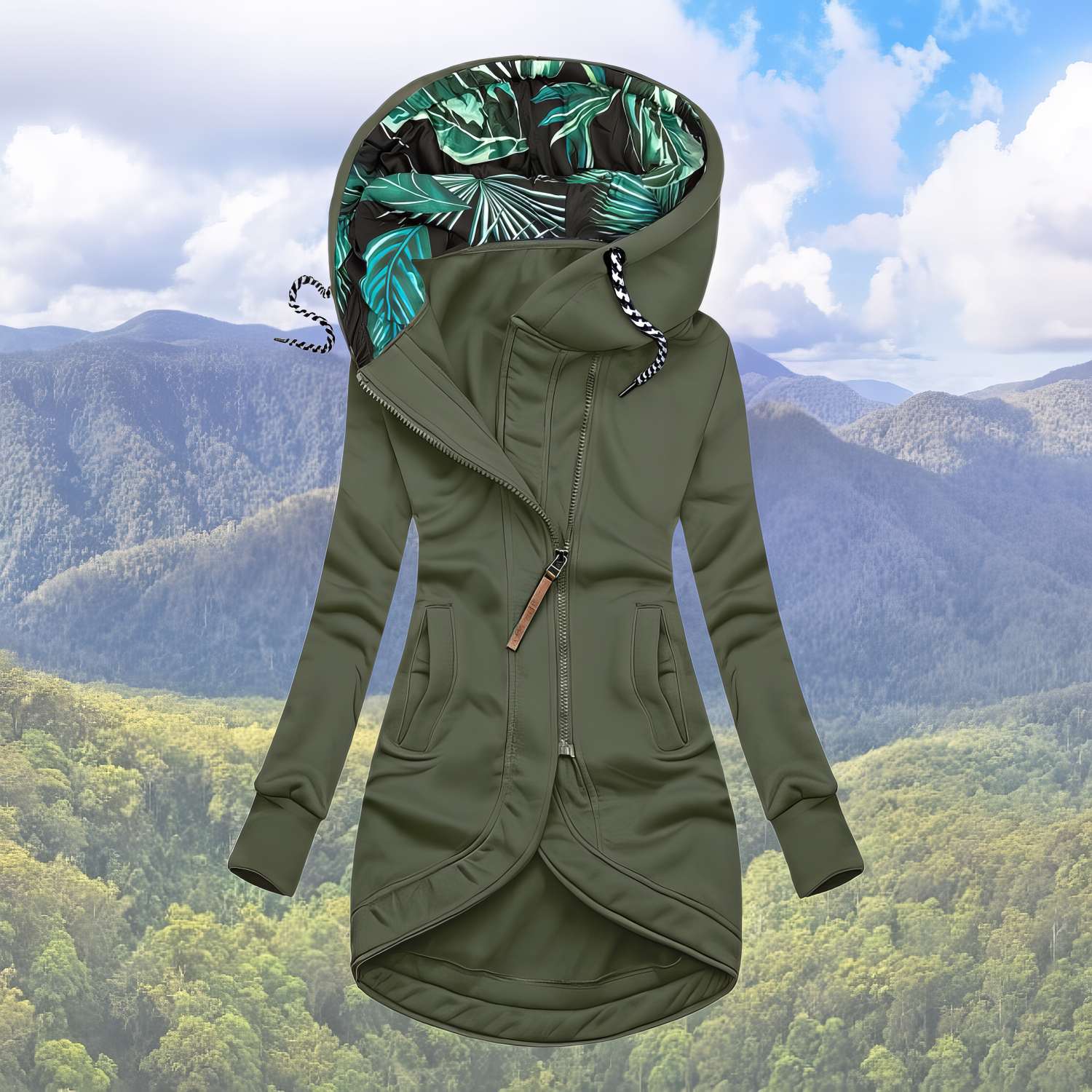 LAYLA - Manteau d'Hiver Grande Taille Découvrez notre manteau LAYLA, une création mode grande taille qui allie chaleur hivernale et élégance française. Ce manteau d'hiver grande taille offre un design confortable et tendance, idéal pour les femmes qui sou