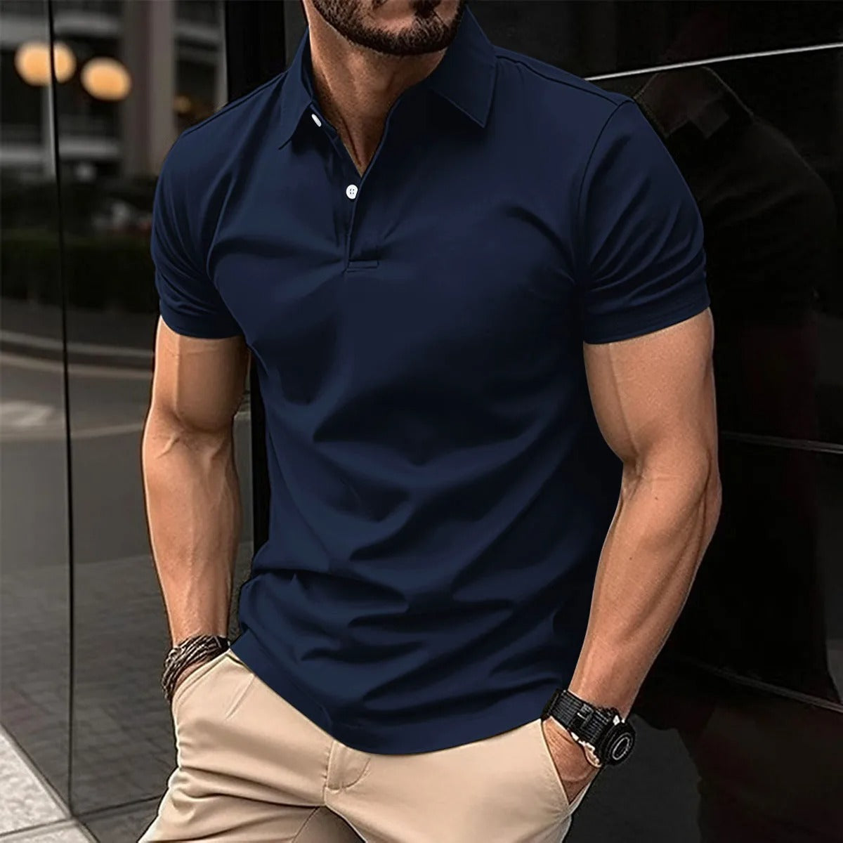 MARIO - Chemise d'Été Coton et Lin Homme Découvrez notre chemise MARIO pour homme, une création qui marie la fraîcheur naturelle du lin et du coton à l'élégance française. Cette chemise d'été offre une silhouette raffinée et aérée, créée pour les hommes q