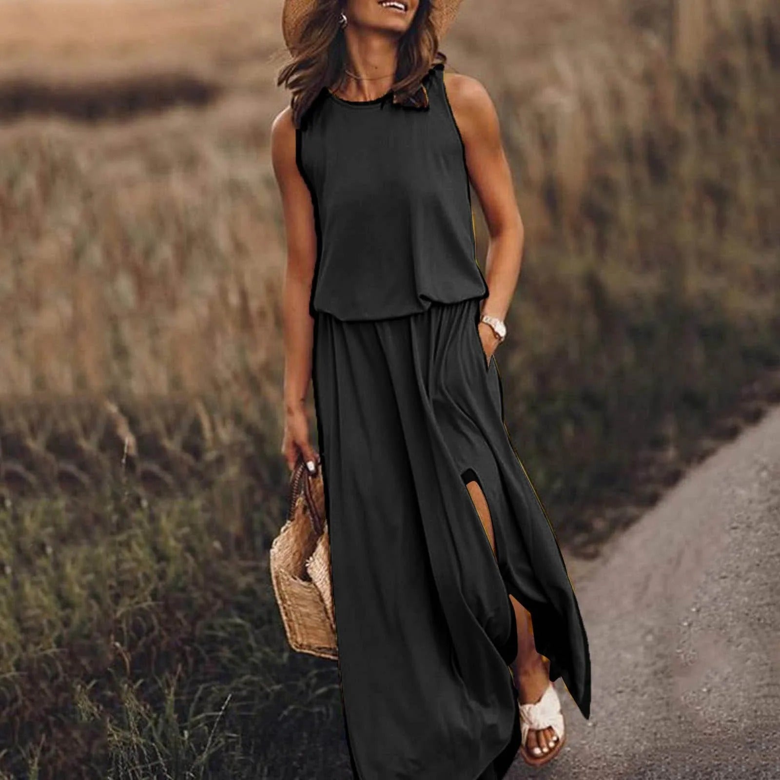 Ana - Robe Vintage Grande Taille Femme Élégante Découvrez notre robe Ana, une création mode grande taille qui réinvente le charme rétro avec l'élégance française. Cette robe élégante grande taille allie le style vintage intemporel au confort contemporain,