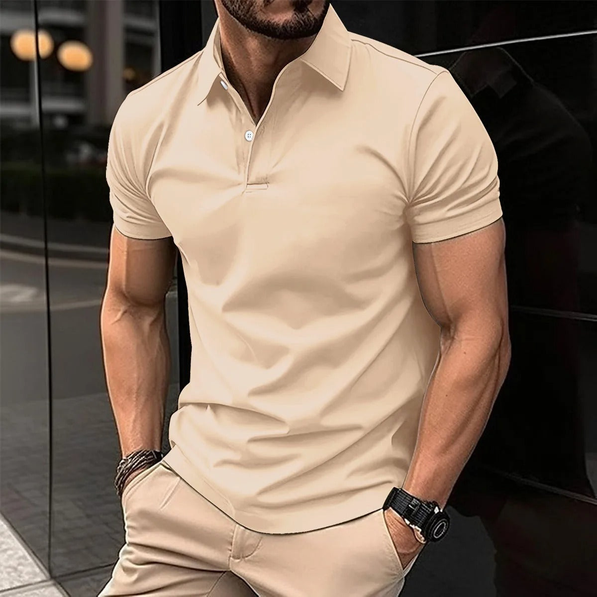 MARIO - Chemise d'Été Coton et Lin Homme Découvrez notre chemise MARIO pour homme, une création qui marie la fraîcheur naturelle du lin et du coton à l'élégance française. Cette chemise d'été offre une silhouette raffinée et aérée, créée pour les hommes q