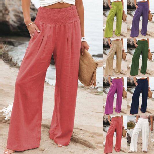LEA - Pantalon Mode Grande Taille Découvrez notre pantalon LEA, une création mode grande taille qui allie tendance contemporaine et élégance française. Ce pantalon grande taille offre une silhouette moderne et raffinée, créé pour les femmes qui recherchen