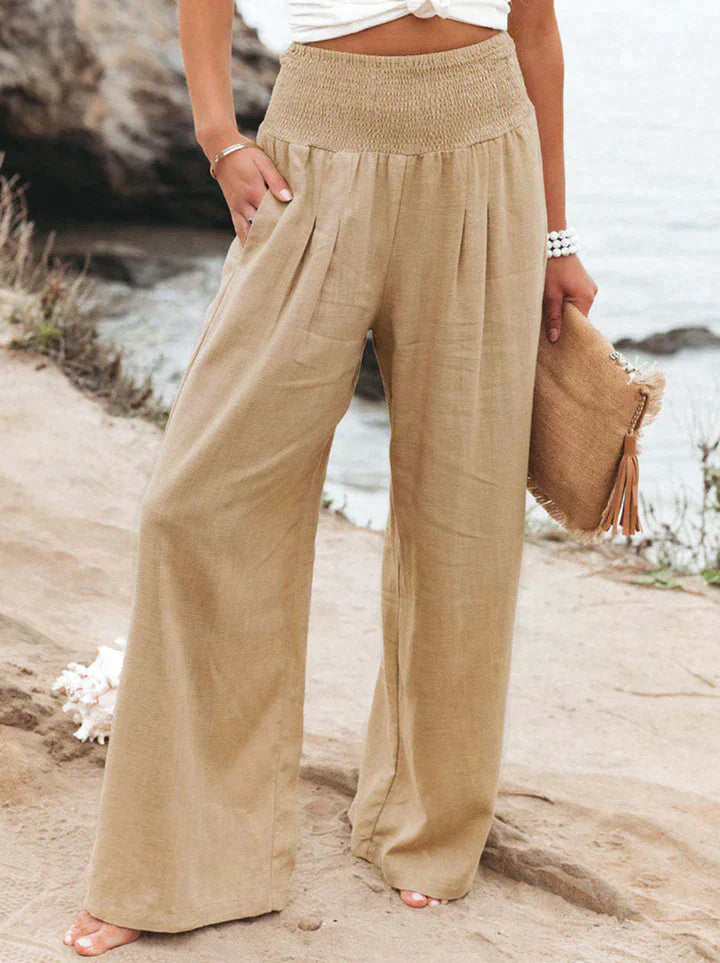 LEA - Pantalon Mode Grande Taille Découvrez notre pantalon LEA, une création mode grande taille qui allie tendance contemporaine et élégance française. Ce pantalon grande taille offre une silhouette moderne et raffinée, créé pour les femmes qui recherchen