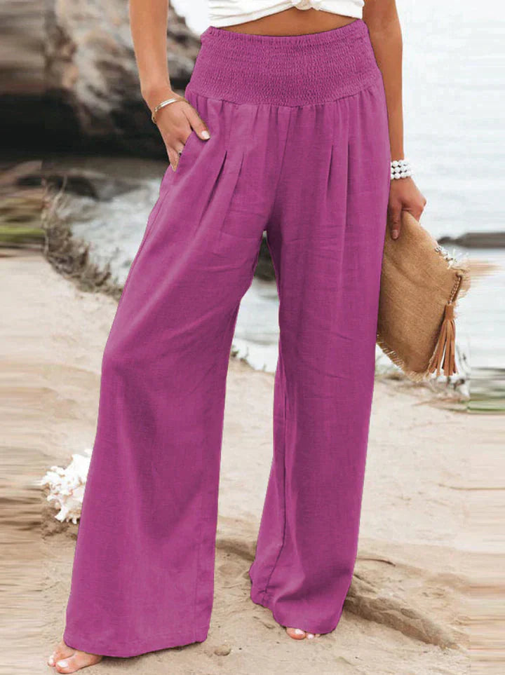 LEA - Pantalon Mode Grande Taille Découvrez notre pantalon LEA, une création mode grande taille qui allie tendance contemporaine et élégance française. Ce pantalon grande taille offre une silhouette moderne et raffinée, créé pour les femmes qui recherchen
