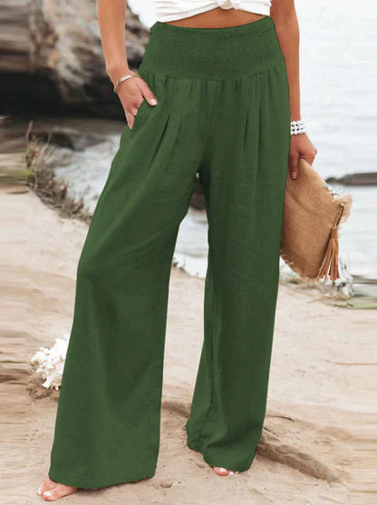LEA - Pantalon Mode Grande Taille Découvrez notre pantalon LEA, une création mode grande taille qui allie tendance contemporaine et élégance française. Ce pantalon grande taille offre une silhouette moderne et raffinée, créé pour les femmes qui recherchen
