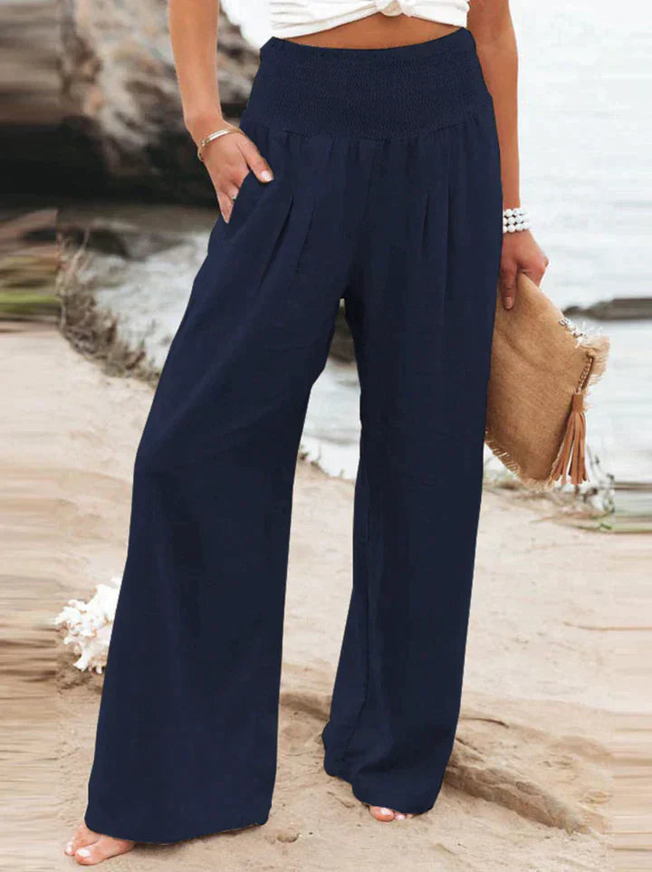 LEA - Pantalon Mode Grande Taille Découvrez notre pantalon LEA, une création mode grande taille qui allie tendance contemporaine et élégance française. Ce pantalon grande taille offre une silhouette moderne et raffinée, créé pour les femmes qui recherchen